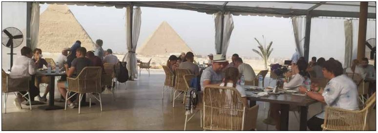 Opening the First Restaurant at the Giza Plateau and Operating the First Environmental-Friendly Electric Bus 